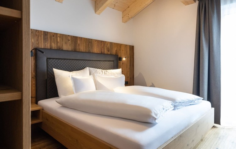 Zweites Schlafzimmer im Appartement Waldliebe